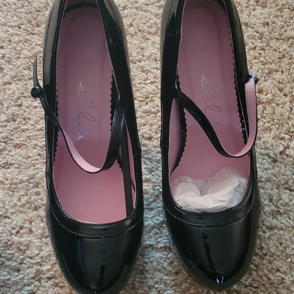 NEW 4" Patent Ellie Mary Jane heels size 9 - Picture 4 of 4